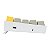 Teclado Gamer Usb Mecânico Redragon Lakshmi, Amarelo/Branco/Cinza, Switch Brown, Branco, Abnt2, K626-Yl-Wt-Gy - Imagem 3
