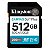 Cartão de Memória 512 Gb Kingston Canvas Go Plus, Sd, Classe 10, V30, Sdg4/512Gb - Imagem 2