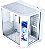 OPENBOX - Gabinete Gamer Aquário Kmex Cg-W2Kv Ângulo, Sem Fonte, Sem Fan, Lat. Vidro, Monitor Dynamic, Branco - Imagem 3
