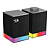 Caixa De Som Gamer Redragon, Glyph Gs517, 5Watts x2, Áudio 2.0, Bluetooth, Usb, Rgb, Preto - Imagem 2