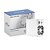 Fonte Atx 0350 W Bluecase, Blu350-Cmps2Wbx, Bivolt, Com Cabo, Com Caixa, Branca, Bcspfc - Imagem 1