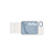 Pen Drive 064 Gb Netac Ua31 Nt03Ua31N-064G-20Bl, Usb 2.0, Branco e Azul - Imagem 1