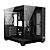 Gabinete Gamer Redragon Wideload Lite, Ca-611B, Sem Fonte, Sem Fan, Lateral De Vidro, Preto - Imagem 6
