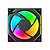 Cooler Fan Rgb C3Tech F9-L330Bkrgb, Conector Argb 4 Pinos, Led, 120X120X25 Mm, Preto - Imagem 2