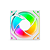 Cooler Fan Rgb C3Tech F9-L330Whrgb, Conector Argb 4 Pinos, Led, 120X120X25 Mm, Branco - Imagem 2