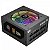 Fonte Atx 0750 W Redragon Gc-Ps006-1, Rgb, 80 Plus Gold, Pfc Ativo, Sem Cabo, Preta - Imagem 1