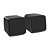 Caixa De Som C3Tech Sp-40Bk, 3 Watts Rms, Áudio 2.0, P2, Usb, Controle De Volume, Preto - Imagem 1