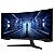 Monitor Gamer Led 34", 165Hz, 1Ms, Samsung Curvo Odyssey G5 Lc34G55Twwlmzd, Va, Uw, Qhd, Dp, Hdmi, Vesa, Preto - Imagem 4