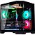 OPENBOX - Gabinete Gamer Aquário Kmex Cg-01Kv Angulo, Sem Fonte, Sem Fan, Lateral De Vidro, Preto - Imagem 5