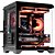 OPENBOX - Gabinete Gamer Aquário Kmex Cg-01Kv Angulo, Sem Fonte, Sem Fan, Lateral De Vidro, Preto - Imagem 4