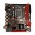 Placa Mãe 1150 4ª, 5ª Geração Gmog H81 Gm-H81D3, Ddr3 16Gb, M2/Nvme, Hdmi, Vga, 1000 Mb/S, Vermelha e Preta - Imagem 2