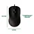 Mouse Com Fio Intelbras Mci 10, 1.000 Dpi, 3 Botões, Preto - Imagem 4