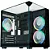 Gabinete Gamer Aquário Kmex Cg-02M2 Visão Micro, Sem Fonte, Sem Fan, Lateral De Vidro, Preto - Imagem 1
