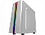 Gabinete Gamer Kmex Cg-05Rd Odyssey Branco Painel Rgb Rainbow S/Fan S/Fonte - Imagem 4