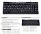 Teclado Usb Kmex KM-1928 Win2000 Abnt2, Preto - Imagem 6