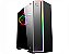 Gabinete Gamer Kmex CG-06RB Fox, Preto, 1 Fan, Painel RGB Rainbow ,Controladora, Sem Fonte - Imagem 1
