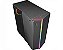 Gabinete Gamer Kmex CG-06RB Fox, Preto, 1 Fan, Painel RGB Rainbow ,Controladora, Sem Fonte - Imagem 4