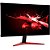 Monitor Gamer Led 23.6" Acer Kg241Q Pbiip, 1Ms, 144Hz, Full Hd, Wide, 2Hdmi, Dport, Preto E Vermelho - Imagem 3