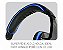 Headset Gamer Kmex Ar-S501, Stereo, Preto Com Azul, Com Microfone, Gaming - Imagem 3