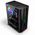 Gabinete Gamer Bluecase Bg-027, Preto, Sem Fonte, Sem Fan, Led Rgb, Usb 3.0 - Imagem 2