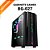 Gabinete Gamer Bluecase Bg-027, Preto, Sem Fonte, Sem Fan, Led Rgb, Usb 3.0 - Imagem 4