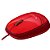 Mouse Usb Logitech M105, Vermelho, Óptico, 1000 Dpi, 910-002959 - Imagem 1