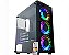 Gabinete Gamer Kmex Cg-04N9 Atlantis Iv, Sem Fonte, 3 Fan, Painel Rgb, Rainbow, Preto - Imagem 1