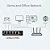 Switch 05 Portas Tp-Link Litewave Ls105G, Gigabit 10/100/1000 Mbps, Case Metal - Imagem 5