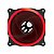 Cooler Fan Vermelho Bluecase Bfr-11R, 12X12X2.5 Cm, Led - Imagem 1