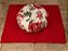 KIT ZAFU + ZABUTON ॐ Floral Vermelho - Imagem 2
