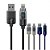 Cabo Basike - USB Lightning- 12W - 1 Metro - BA-CBO118 - Imagem 1