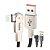 Cabo Basike Rotativo - USB Lightning- 12W - 1 Metro - BA-CBO098 - Imagem 1