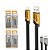 Cabo Basike - USB Lightning- 12W - 1 Metro - BA-CBO093 - Imagem 1