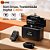 Microfone De Lapela Sem Fio Profissional Para Android E IOS Com 2 Ba-MIC0005 - Imagem 2