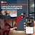 Câmera de Segurança Inteligente Dupla HD 360º Basike - Wi-Fi, Visão Noturna, Detecção de Movimento - Imagem 6