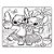 Livro De Colorir Stitch Capa Dura 50 Páginas A5 180g Estilo Bobbie Goods 50 Desenhos - Imagem 5