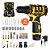Furadeira Parafusadeira Chave De Impacto Sem Fio 12v Com Kit Ferramentas SCR-12917 - Imagem 1