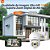 Câmera de Segurança Inteligente 360º Full HD Basike - Wi-Fi, Visão Noturna, Detecção de Movimento - Imagem 3