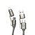 Cabo Basike 4 em 1- USB/USB-C/Lightning/Type C- 65W - 1,2 Metro - Ba-CBO235 - Imagem 3