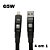 Cabo Basike 4 em 1- USB/USB-C/Lightning/Type C- 65W - 1,2 Metro - Ba-CBO234 - Imagem 1