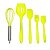 Kit Utensílios De Cozinha De Silicone Bazik Com 5 Peças Wu-337 - Imagem 4
