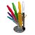 Kit Jogo De Facas Aço Inox Cozinha 8 Peças BAZIK WU-346 - Imagem 4