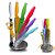 Kit Jogo De Facas Aço Inox Cozinha 8 Peças BAZIK WU-346 - Imagem 1