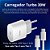 Carregador Turbo 30W Saída Tipo C Com Cabo Tipo C Para Tipo C Ba-car112C - Imagem 2