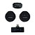 Microfone De Lapela Mini 2 in 1 Profissional Compatível Com IOS Ba-MIC0006-CC - Imagem 3