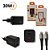 Carregador Celular 30W 2 Saidas Quick Charge Com Cabo IOS BA-CAR048CL - Imagem 2