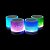Caixa De Som Bluetooth Luminária De Led Fm Aux Neon 5w Rms - Imagem 2