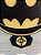 Brasão em MDF Colorido DC Batman - Logo 14,5 x 15,0 cm - Imagem 3
