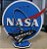 Mini Diorama em MDF da NASA com Space Shuttle 14,5 x 15,0 cm - Imagem 1