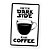 Placa Decorativa Dark Side Temos Café no Lado Negro 16 x 24 cm - Escolha a Cor! - Imagem 2